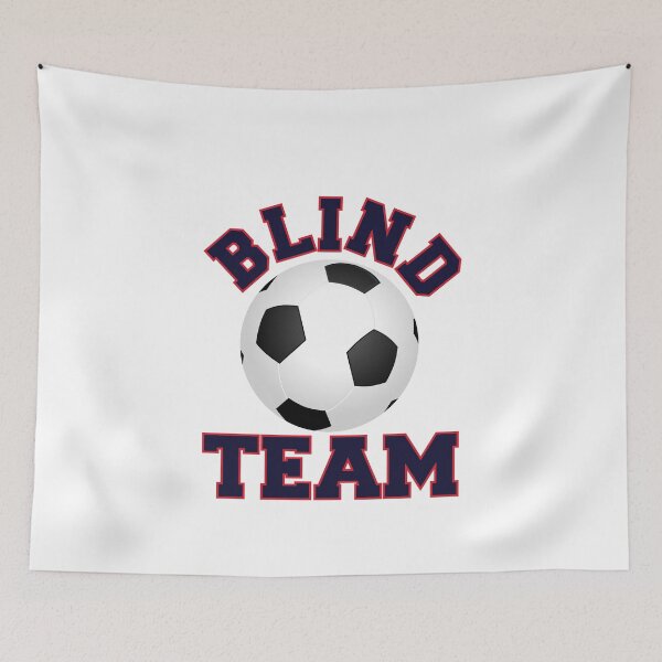 Item preview, Blind soccer gift idea for Warriors designed and sold by ToniaKroeger.