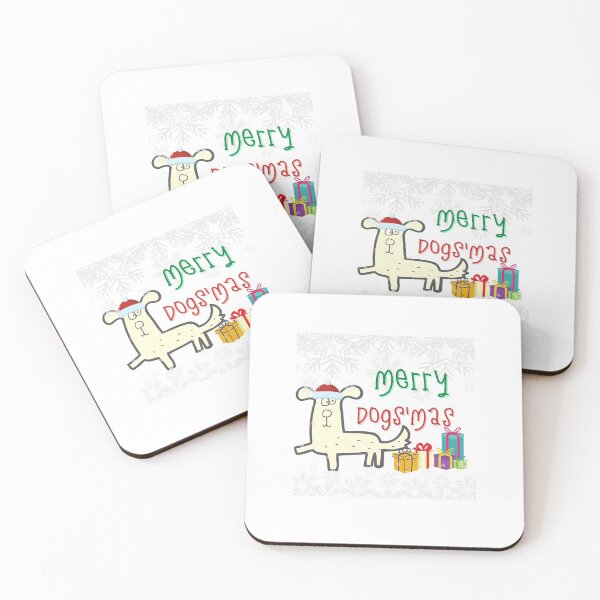 Item preview, Merry Dogs' Mas Cute T-Shirt designed and sold by Chic Threads Shop.