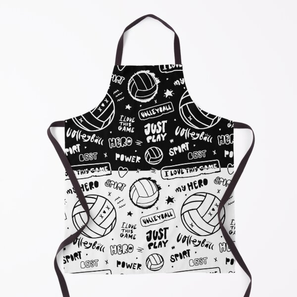 Item preview, volleyball pattern #2bw designed and sold by SportArtGame2.