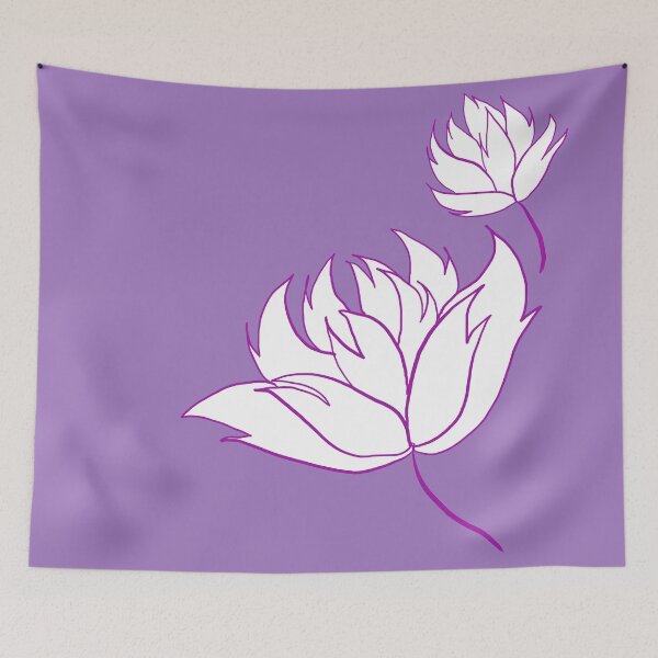 Item preview, Purple&white flower designed and sold by Chino20.