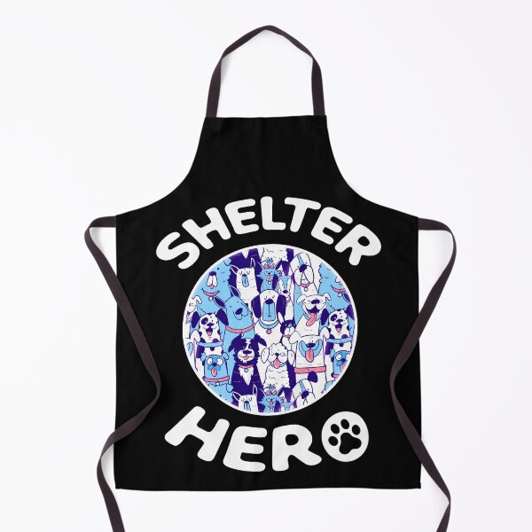 Item preview, "Shelter Hero" - Dog Adoption Center Volunteer / Worker designed and sold by Mareom Design.