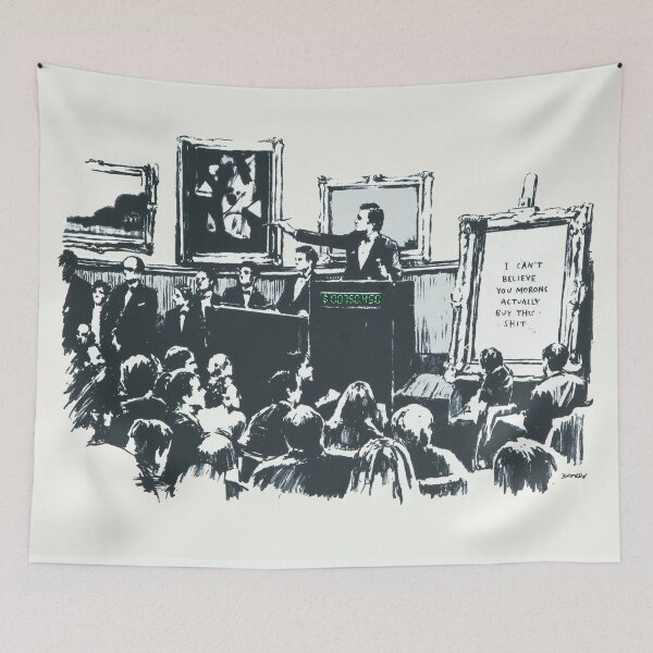 Item preview, Morons Banksy designed and sold by WE-ARE-BANKSY.