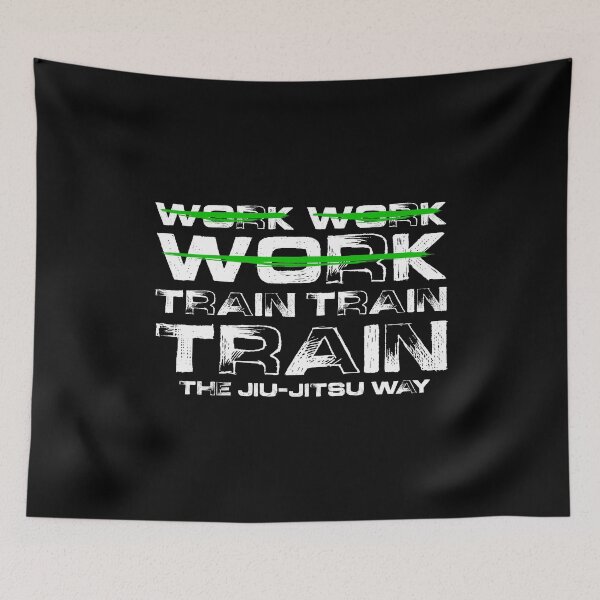 Item preview, Gift Idea Work and practice the Jiu Jitsu way designed and sold by Nessshirts.