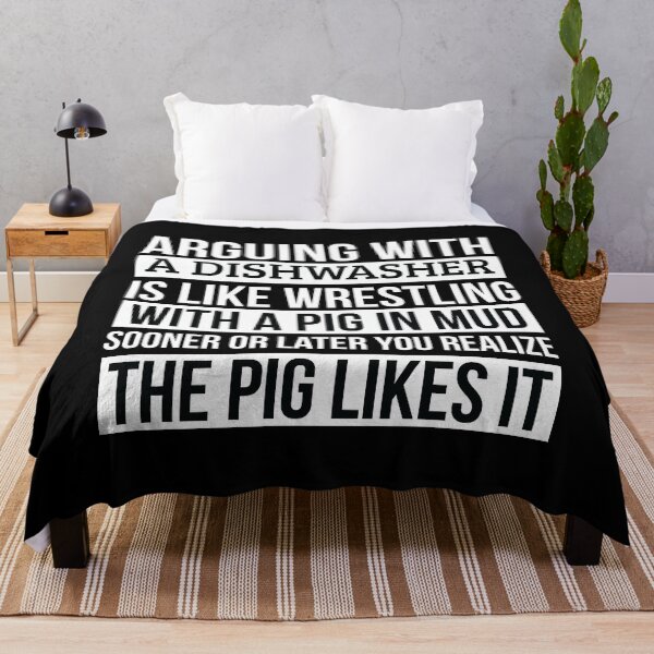 Item preview, Dishwasher Shirt, Like Arguing With A Pig in Mud Dishwasher Gifts Funny Saying Shirt Gag Gift Office Desk Boss Gift designed and sold by Orange Pieces.