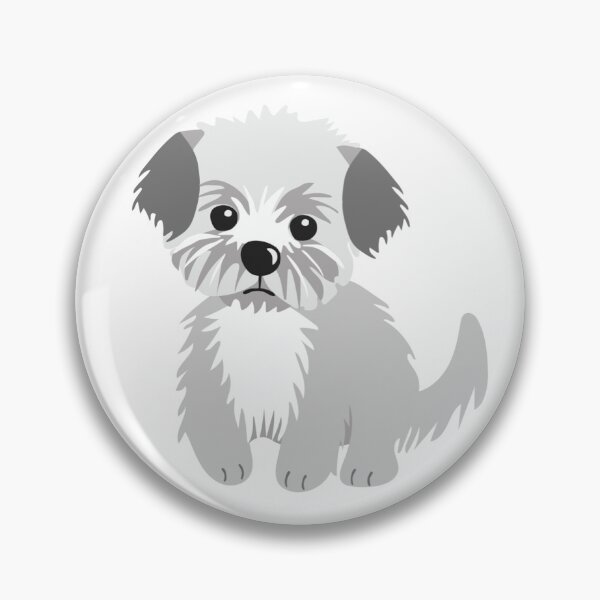 Item preview, Grey & White Cavapoo / Cavoodle designed and sold by aangieeee.