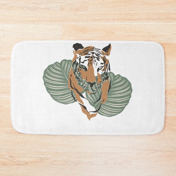 Item preview, Tiger Tropical and Abstract  designed and sold by SpicyCherrys.