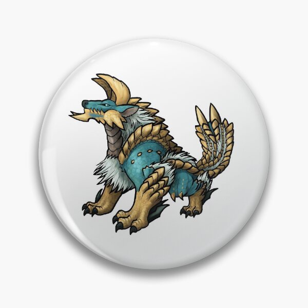 Item preview, Smug Zinogre - Monster Hunter designed and sold by mdaviesart.