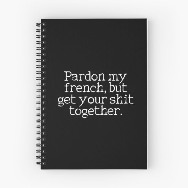 Item preview, Get your shit together funny quote designed and sold by Prerana Jain.