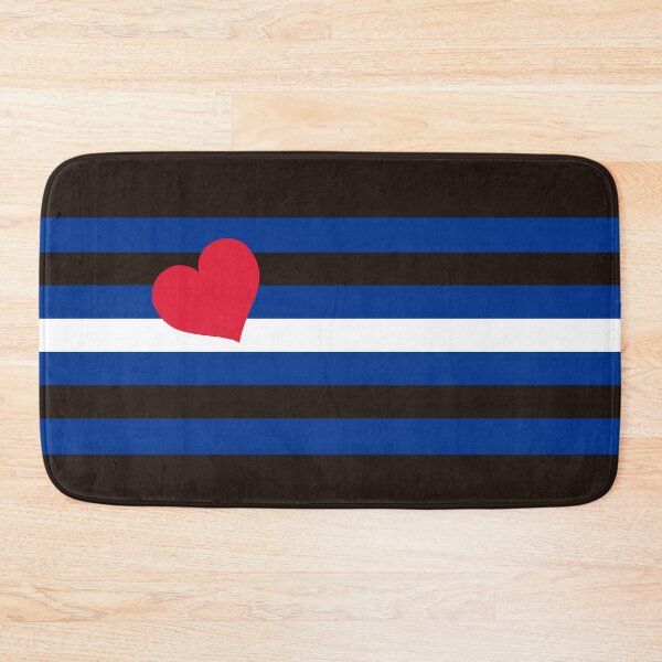 Item preview, Gay Leather Flag Heart designed and sold by achoprop.
