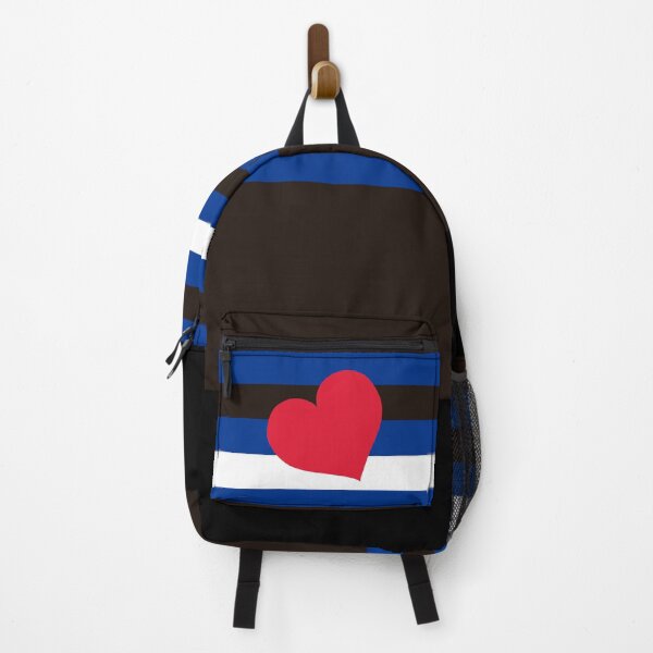 Item preview, Gay Leather Flag Heart designed and sold by achoprop.