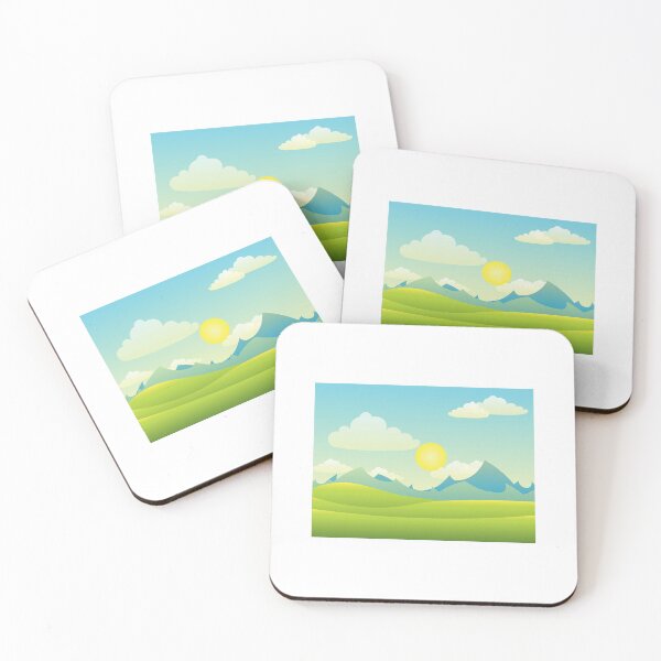Item preview, Sun, Meadows and Mountains. designed and sold by Kanchan1987.