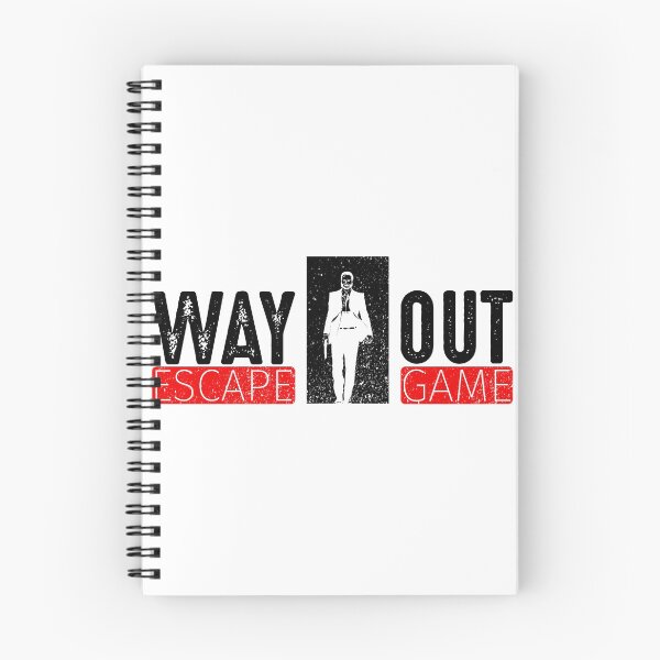 Item preview, Way Out - Escape Game - Black designed and sold by saechla.