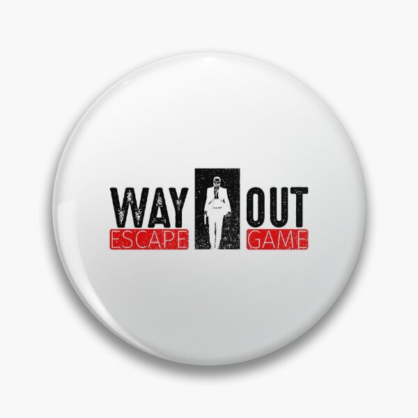 Item preview, Way Out - Escape Game - Black designed and sold by saechla.