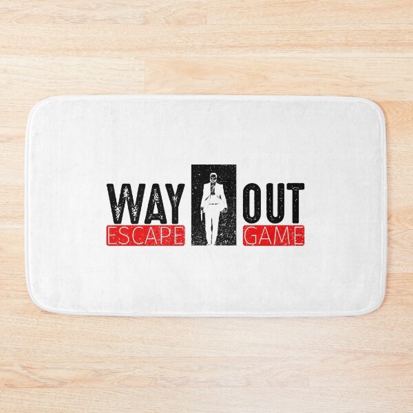 Item preview, Way Out - Escape Game - Black designed and sold by saechla.