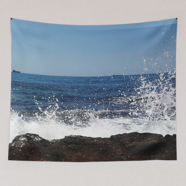 Item preview, Sea Waves are going crazy designed and sold by Aura-E.