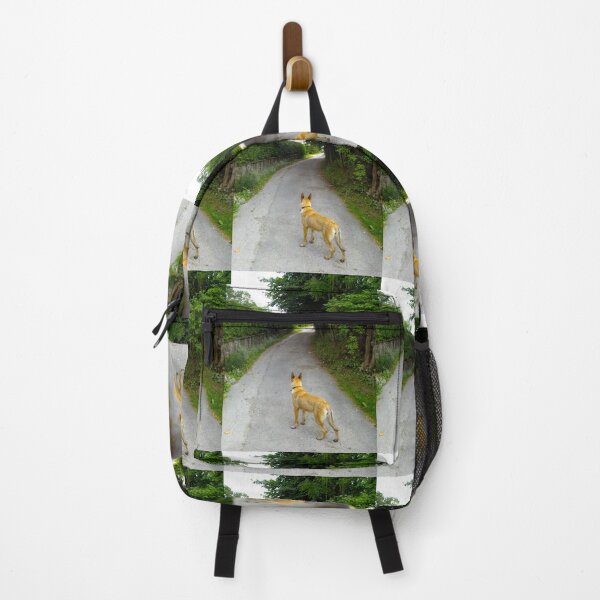 Item preview, dog and road designed and sold by miaterinka.