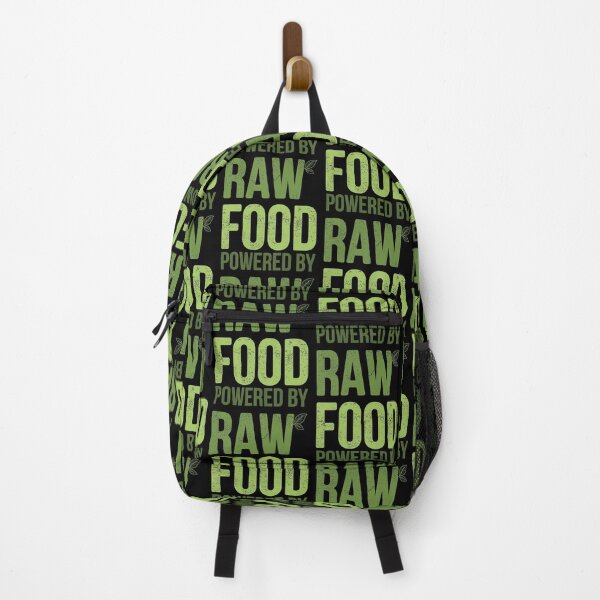 Item preview, Funny Powered By Raw Food Vegan product designed and sold by jakehughes2015.