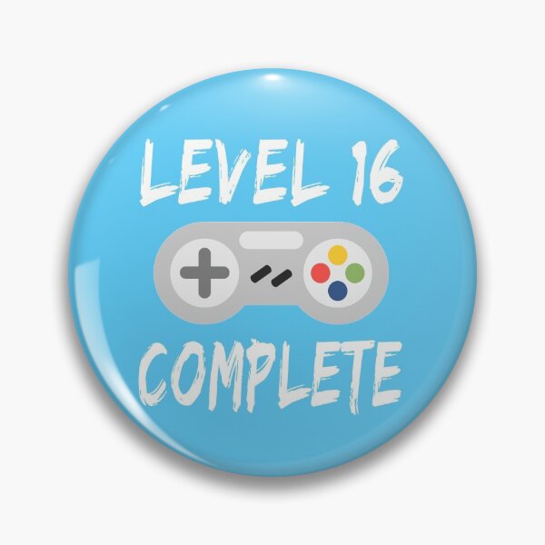 Item preview, Level 16 Complete 16th Birthday Gift Video Gamer Essential designed and sold by JustGift.