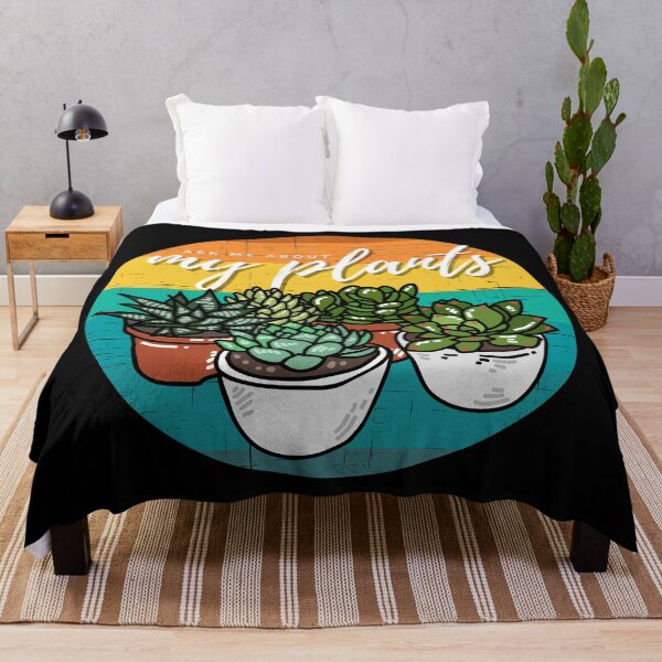 Item preview, Ask Me About My Plants — Succulent Edition designed and sold by Nathalie Aynié.