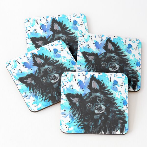 Item preview, Watercolour Pomeranian x Chihuahua designed and sold by SaltySerenity.