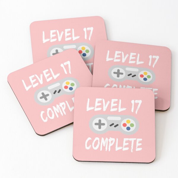 Item preview, Level 17 Complete 17th Birthday Gift Video Gamer Essential designed and sold by JustGift.