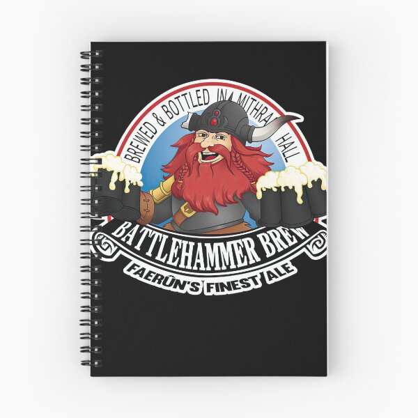 Item preview, Battlehammer Brew Bruenor Realms designed and sold by idwearit.
