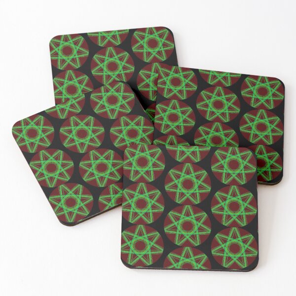 Item preview, Elven Star Pentagram Septagram Heptagram Pattern Design Fairy Star Faery Star designed and sold by Stephanie Small.