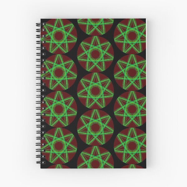 Item preview, Elven Star Pentagram Septagram Heptagram Pattern Design Fairy Star Faery Star designed and sold by Stephanie Small.