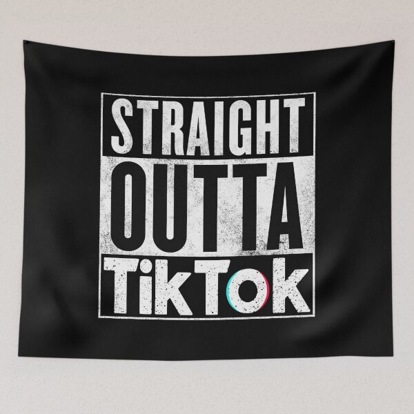 Item preview, Straight Outta TikTok designed and sold by T-shirt-Designs.