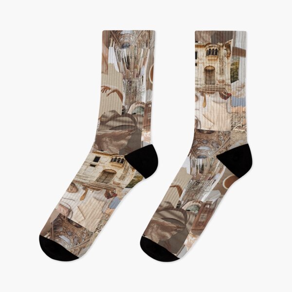 Item preview, Brown Beige Academia  Aesthetic Collage designed and sold by Share Your Passion.