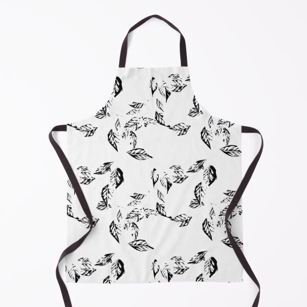 Item preview, Black Leaves on White designed and sold by AlteredAtelier.