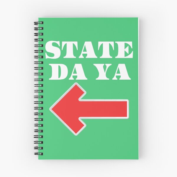 Item preview, State Da Ya designed and sold by OliDesigns.