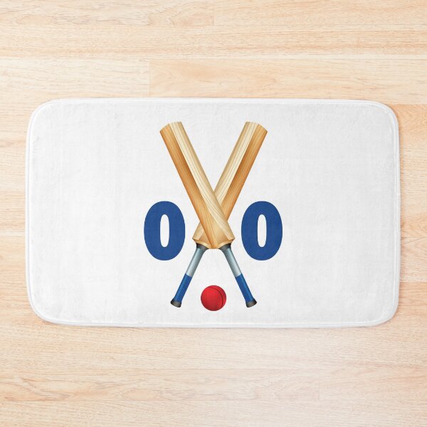 Item preview, Cricket number 00 - zero with bats and ball designed and sold by AllShirts21.
