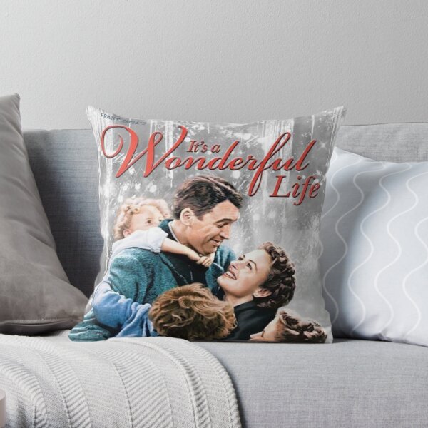It's a Wonderful Life Throw Pillow