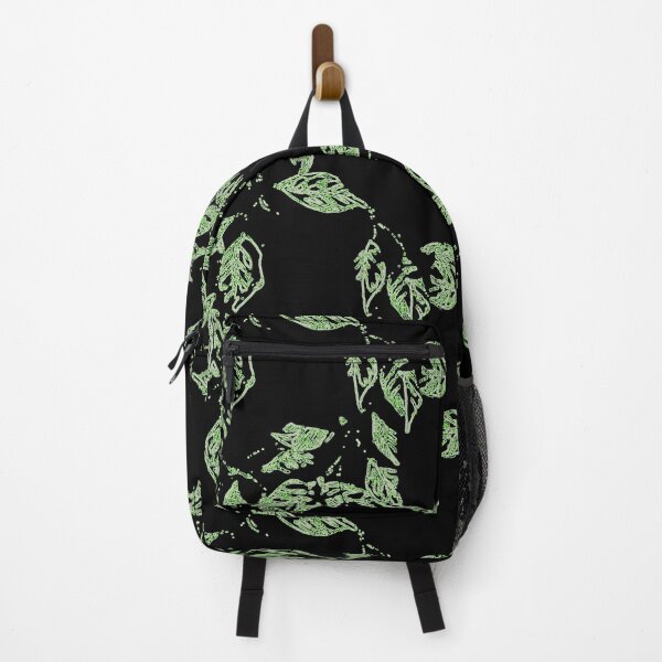 Item preview, Green Leaves on Black designed and sold by AlteredAtelier.