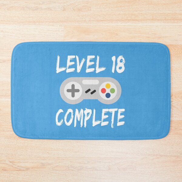 Item preview, Level 18 Complete 18th Birthday Gift Video Gamer Essential designed and sold by JustGift.