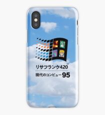 Vaporwave 95 iPhone Case