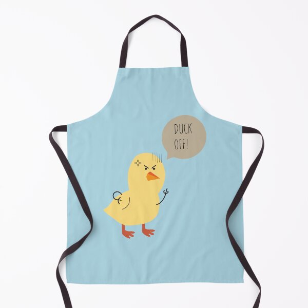 Item preview, Angry Irritated Funny Duck Off Middle Finger Cartoon designed and sold by Sour Soul.