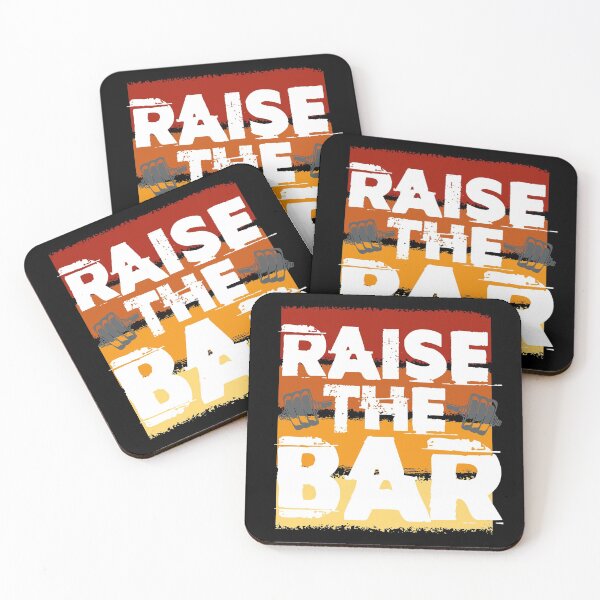 Item preview, Raise The Bar  - Crossfit Jerk Fitness designed and sold by Desiznn.
