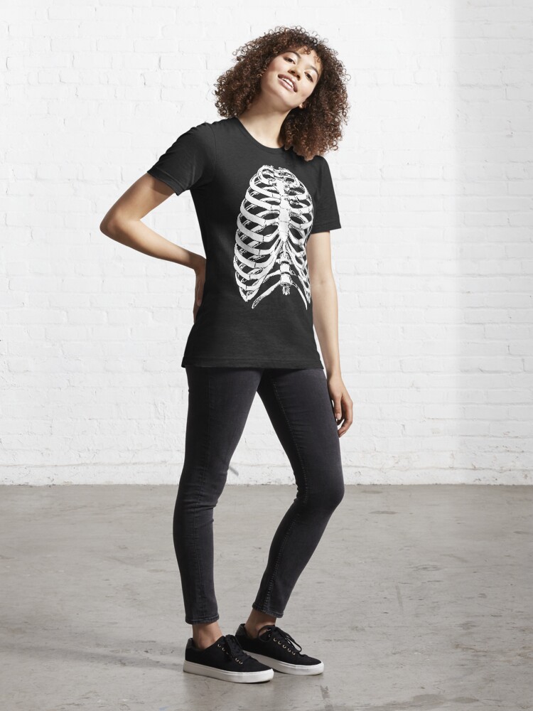 "Human Anatomy Rib Cage" Tshirt for Sale by JDNoodles Redbubble human anatomy tshirts