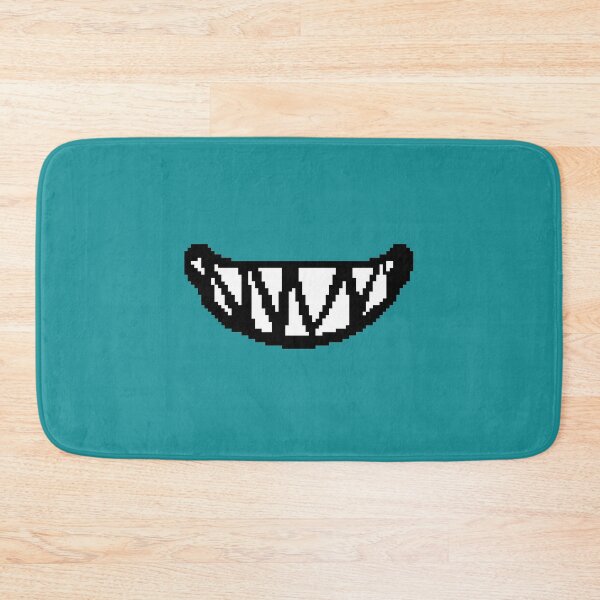 Item preview, Ela Logo's Mouth Pixel Art Face Mask designed and sold by peex-art.
