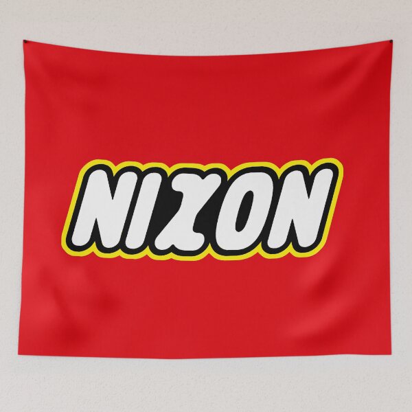 Item preview, Nixon personalize gift for mini builder and bricks fan Birthday Nixon designed and sold by Urosek.