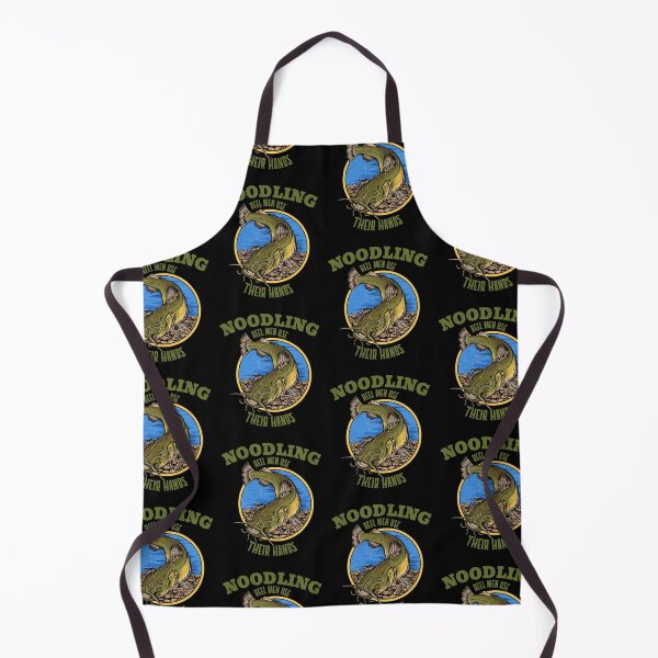 Item preview, Funny Catfish Noodling print for Noodlers - Reel Men graphic designed and sold by jakehughes2015.