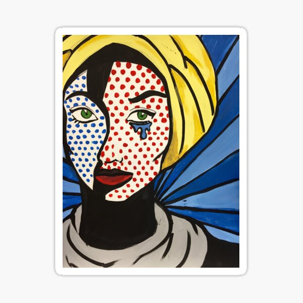 Lichtenstein's Muslimah Sticker