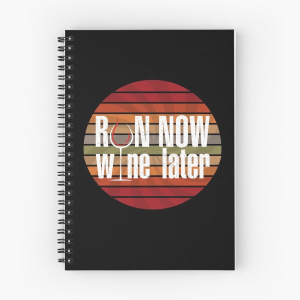 Item preview, Run Now Wine Later - Crossfit  Workout Fitness designed and sold by Desiznn.