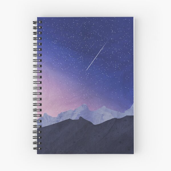 Item preview, Mountains Starry Night Sky designed and sold by YOBECREATION.