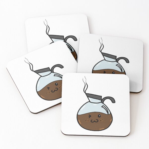 Item preview, Happy Kawaii Coffee Jug designed and sold by Monsterful Reads.