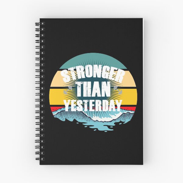 Item preview, Stronger Than Yesterday - Crossfit Jerk Fitness designed and sold by Desiznn.