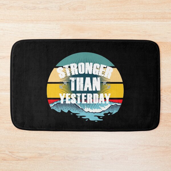 Item preview, Stronger Than Yesterday - Crossfit Jerk Fitness designed and sold by Desiznn.