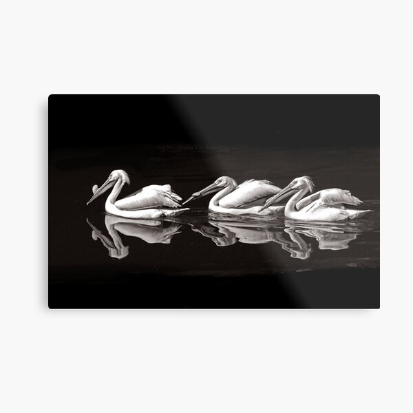 The Three Travelers Metal Print